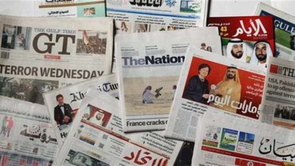 صحف الإمارات.. مقتل 3 في أمريكا علي يد مسلح.. وإسرائيل تحاصر خان يونس وسط حالة من الرعب