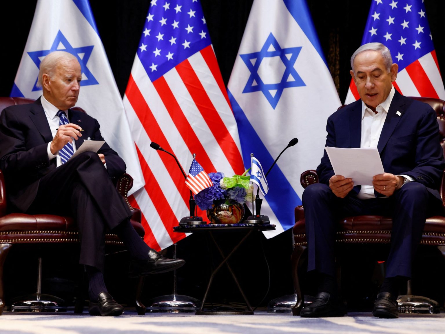وول ستريت: حرب غزة توتر العلاقات بين بايدن ونتنياهو