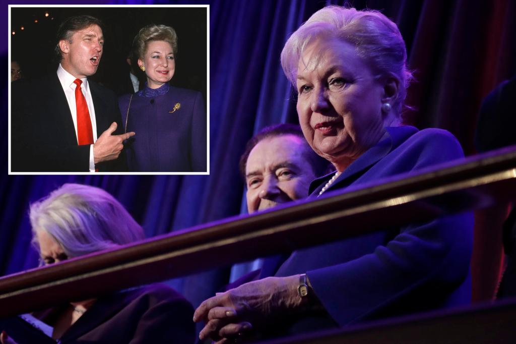 توفيت ماريان ترامب باري، الأخت الكبرى لدونالد ترامب، عن عمر يناهز 86 عاما