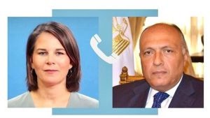 وزير الخارجية يتلقى اتصالا عاجلا من نظيرته الألمانية بشأن الأوضاع في غزة