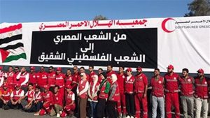 الهلال الأحمر في شمال سيناء: نقدم الدعم النفسي لأكثر من 300 جريح فلسطيني ومرافقيهم