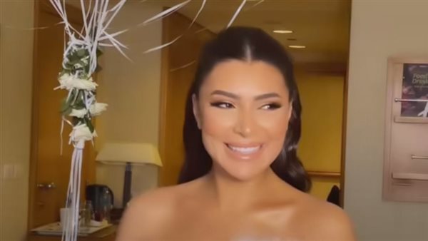 الصور الأولى لإطلالة بسمة داود في حفل زفافها |شاهد