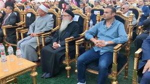 الآلاف يحتشدون في مؤتمر مستقبل وطن بالفيوم لدعم السيسي بانتخابات الرئاسة