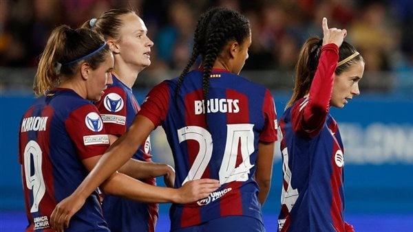 بخماسية.. سيدات برشلونة يسحق بنفيكا في دوري أبطال أوروبا