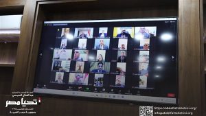 حملة السيسي الانتخابية تلتقي المصريين بالخارج لرابع مرة