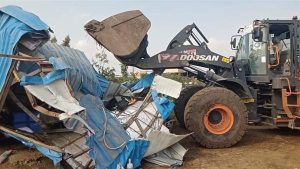 إزالة 60 تعديا على الأراضي الزراعية والصرف ورصد متغيرات مكانية بالمحلة.. صور