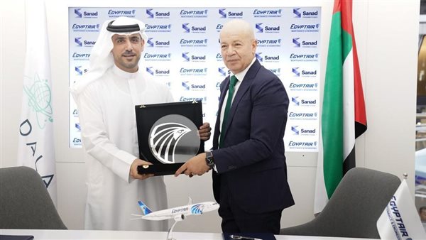 مصر للطيران وسند الإماراتية تتعاونان لتعزيز خدمات صيانة المحركات