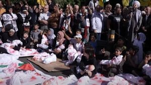 مظاهرات في لبنان تضامنًا مع أطفال غزة.. شاهد