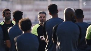 تدريبات خططية خاصة من معتمد جمال للاعبي الزمالك