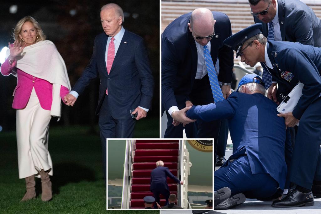 يبلغ بايدن 81 عامًا من خلال مسامحة الديوك الرومية بينما يفكر الموظفون في طرق لحمايته من العثرات