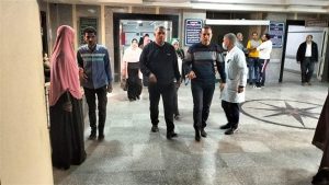 مرور مفاجئ لوكيل صحة دمياط على مستشفى كفر سعد المركزى