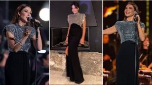 إطلالة غريبة.. نانسي عجرم تثير الجدل بظهورها| شاهد