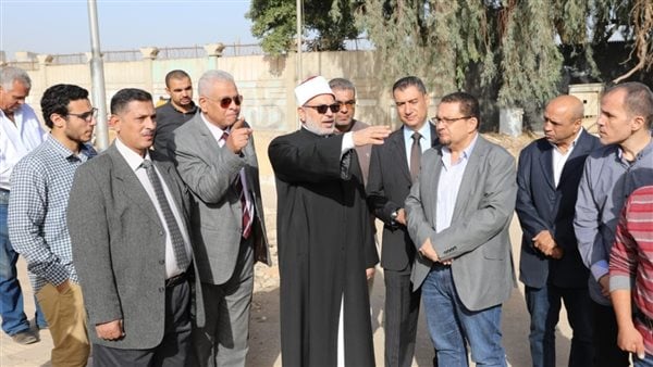 رئيس جامعة الأزهر يتفقد أعمال التطوير ورفع الكفاءة بمدينة الطلاب