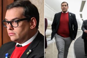 النائب الكاذب من نيويورك، جورج سانتوس، يروج للطرد المتوقع من الكونجرس باعتباره “وسام شرف”، ويمزق زملائه الذين “يفسدون” جماعات الضغط