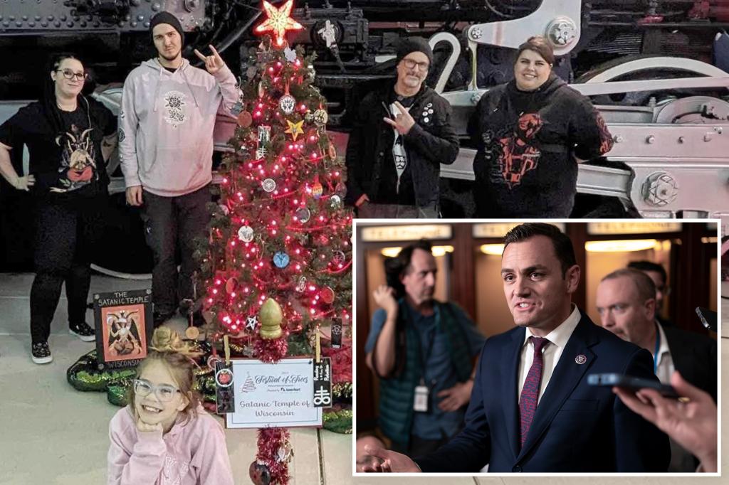 النائب غالاغر يرى اللون الأحمر فوق شجرة عيد الميلاد الشيطانية في ولاية ويسكونسن: “مجنون تمامًا”