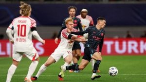 لايبزيج يعلن غياب نجمه عن مباراة مانشستر سيتي بدوري أبطال أوروبا