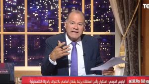 الديهي: الرؤية المصرية تستهدف حل القضية الفلسطينية ودعم حقوق الشعب