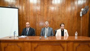 عقد ندوة تثقيفية بعنوان “حياة كريمة” بـ دار علوم الفيوم