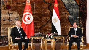 إشادة بدور مصر في إيصال المساعدات لغزة|تونس تكشف تفاصيل المكالمة بين قيس سعيد والسيسي