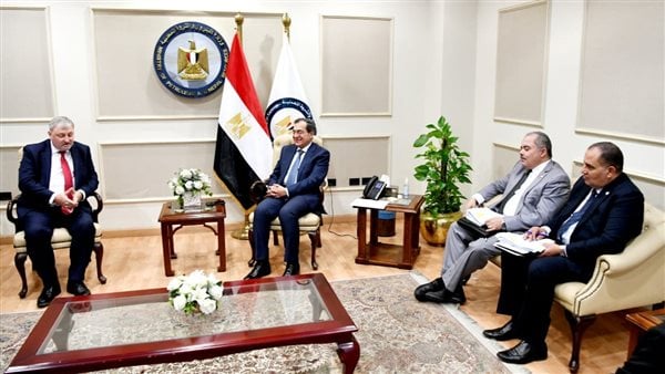 وزير البترول يستقبل رئيس شركة ترانس جلوب الكندية