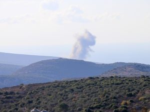 حزب الله اللبناني يستهدف ثكنة إسرائيلية على الحدود بصواريخ “بركان”