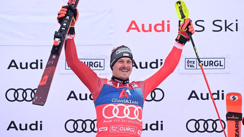 كأس العالم للتزلج في جبال الألب: مانويل فيلر يقود اكتساح سباق التعرج النمساوي بينما يحتل البريطاني ديف رايدنج المركز الرابع