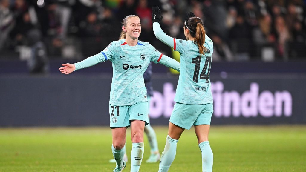 دوري أبطال أوروبا للسيدات: برشلونة أقوى من فرانكفورت، وليون يتغلب على سانت بولتن