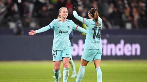 دوري أبطال أوروبا للسيدات: برشلونة أقوى من فرانكفورت، وليون يتغلب على سانت بولتن