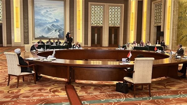بدء اجتماع الوفد العربي الإسلامي مع وزير الخارجية الصيني في بكين.. شاهد
