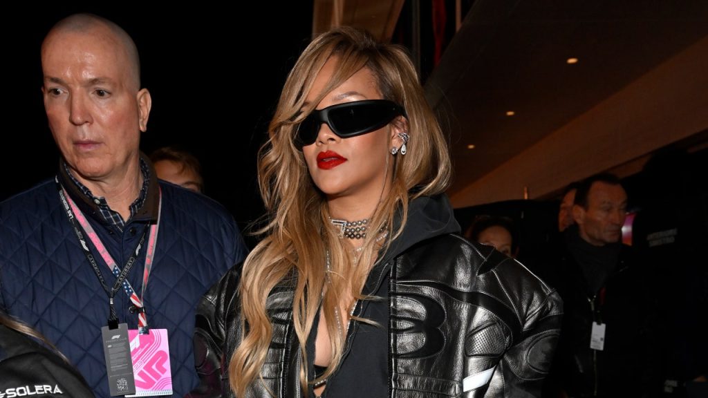 ريهانا تضع بصمتها على أسلوب السباق في الفورمولا 1