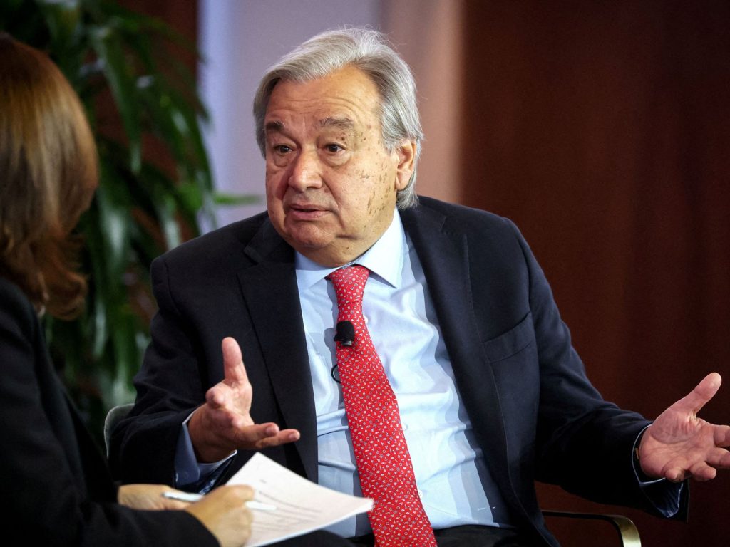 غوتيريش: عدد القتلى المدنيين في غزة صادم وغير مقبول