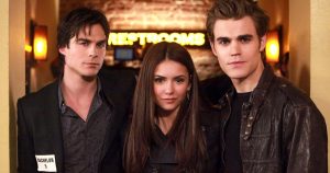 طاقم عمل Vampire Diaries يجتمعون مجددًا في TikTok بدون إيان سومرهالدر