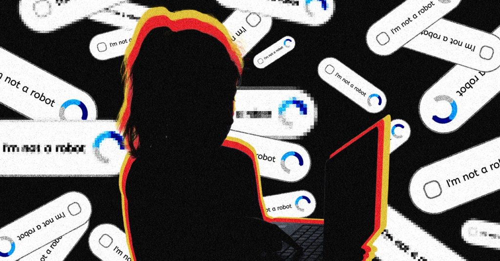 العمال القاصرين يقومون بتدريب الذكاء الاصطناعي