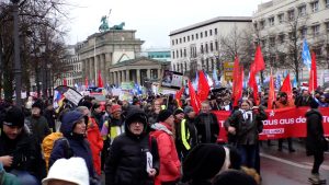 الآلاف يشاركون في مظاهرة ببرلين ضد الحرب على غزة