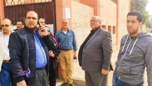 سكرتير مساعد كفر الشيخ يتفقد مقار الانتخابات الرئاسية في بيلا.. صور