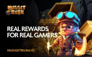 NuggetRush تدمج ألعاب P2E، وتهدف Bitcoin إلى الحصول على 40,000 دولار