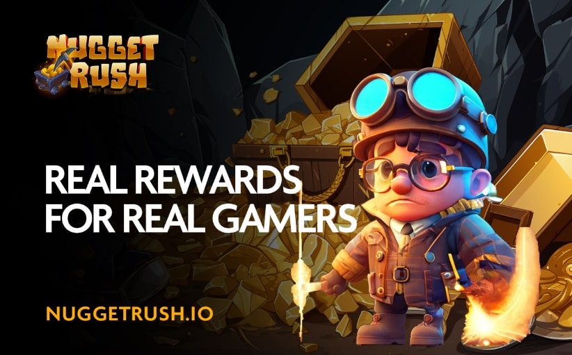 NuggetRush تدمج ألعاب P2E، وتهدف Bitcoin إلى الحصول على 40,000 دولار