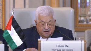 الرئيس الفلسطيني : منظمة التحرير الممثل الشرعي والوحيد لشعبنا
