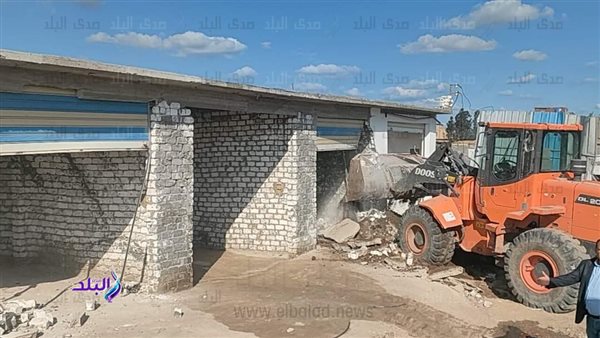 محافظ كفر الشيخ يتابع إزالة التعديات على الأراضي الزراعية في الرياض.. صور