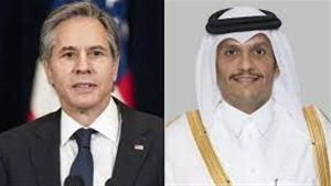 عودة الرهائن والمساعدات لغزة.. بلينكن يكشف تفاصيل اتصاله مع وزير الخارجية القطري