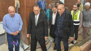 محافظ الشرقية يتفقد أعمال إنشاء مركز الشبكة الوطنية الموحدة للطوارئ والسلامة العامة