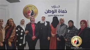 أمانة المرأة بحماة الوطن بمطروح للرئيس السيسي: نحن خلفك وهنرد الجميل