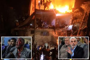 إسرائيل تطوق منزل زعيم حماس بينما تحذر الفلسطينيين من الفرار