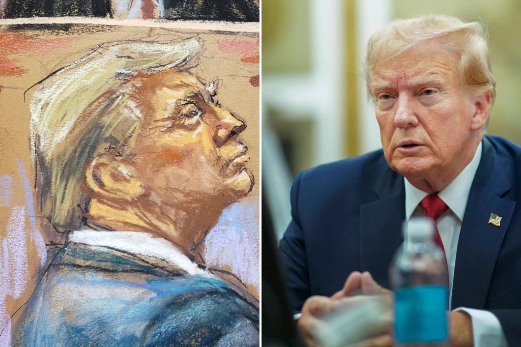 يقول ترامب “يجب أن أفقد بعض الوزن” بعد مشاهدة الرسم الذي رسمه الفنان له في قاعة المحكمة: تقرير