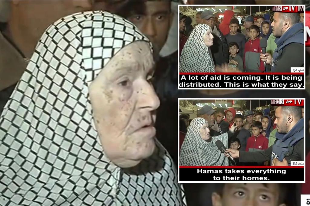 فلسطيني مسن ينتقد حماس في مقابلة مع قناة الجزيرة بسبب تلقيها المساعدات من المدنيين في غزة