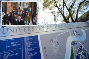 الطلاب اليهود في جامعة بنسلفانيا ما زالوا يتعرضون لـ”الغضب والعدوان”، والمتظاهرون يهتفون “نحن حماس”