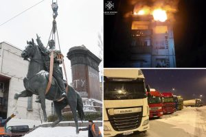 يستمر الحصار على الحدود مع أوكرانيا بينما يظل سائقو الشاحنات البولنديون صامدين