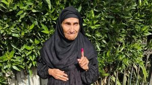 معمرة المنوفية تدلي بصوتها في الانتخابات الرئاسية