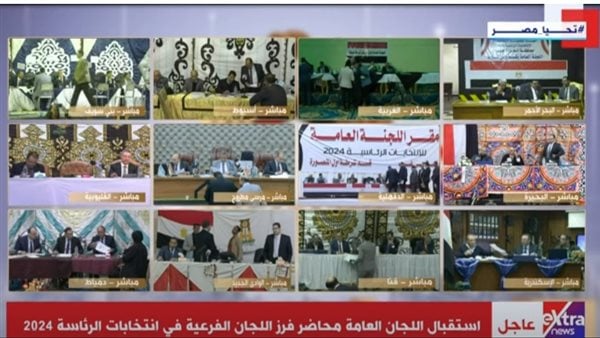 اللجنة العامة أول المنصورة: المرشح الرئاسي عبدالفتاح السيسي حصل على 145614 صوتا