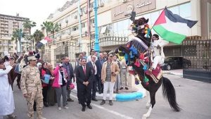 هنأ الأهالي بمناسبة العيد القومي.. شعيب: الرئيس السيسي يولى اهتماما كبيرا بمطروح